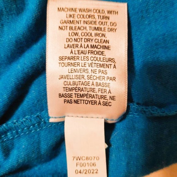 NWT Lucky Brand blue t-shirt - size large - Picture 6 of 7